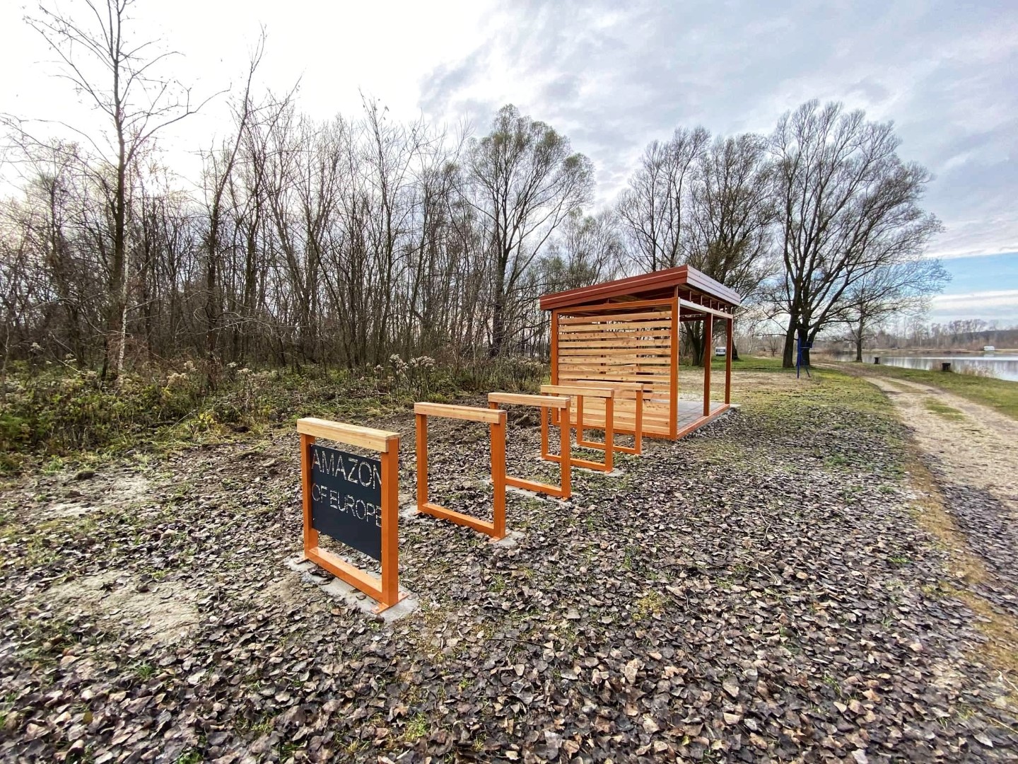 Amazon of Europe Bike Trail – Infrastruktur wurde gebaut, der Bike Trail wartet auf die ersten Radfahrer!